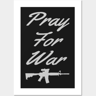 Pray For War Posters and Art